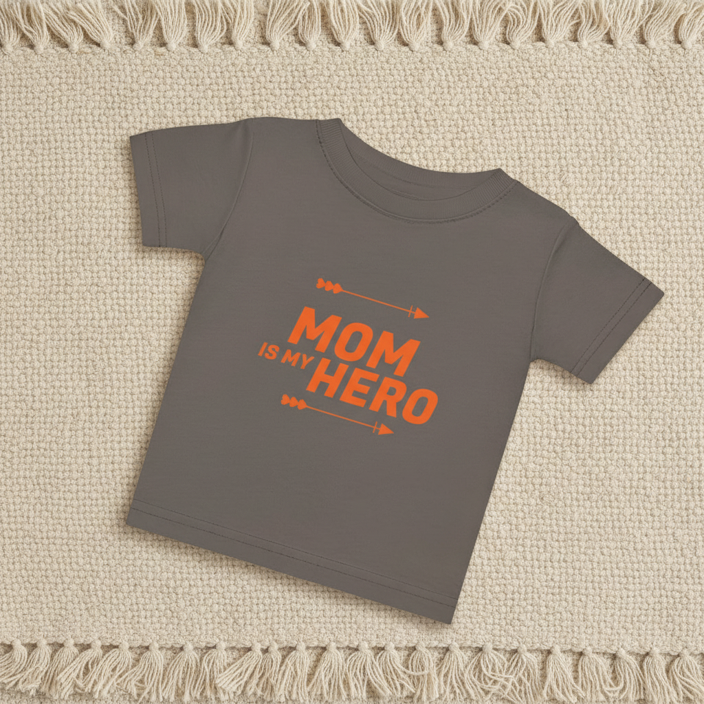 Camiseta carbón Mom is My Hero